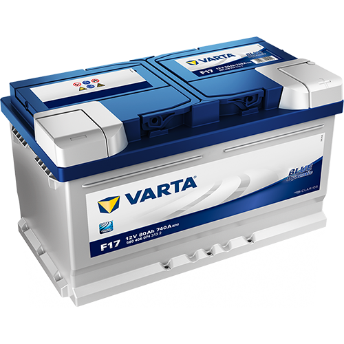 Аккумулятор Varta Blue Dynamic F17 80Ah 740A 315x175x175 "- +"