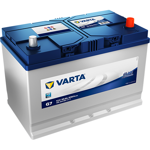 Аккумулятор Varta Blue Dynamic G7 95Ah 830A 306x175x225 "- +"