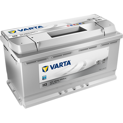 Аккумулятор Varta Silver Dynamic H3 100Ah 830A 353x175x190 "- +"