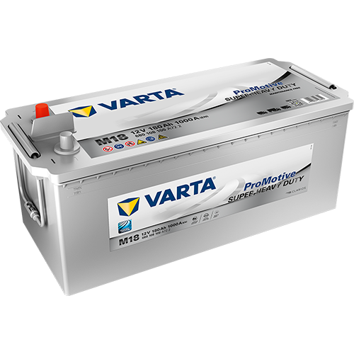 Аккумулятор Varta Promotive Silver M18 180Ah 1000A 518x223x223 "+ -"