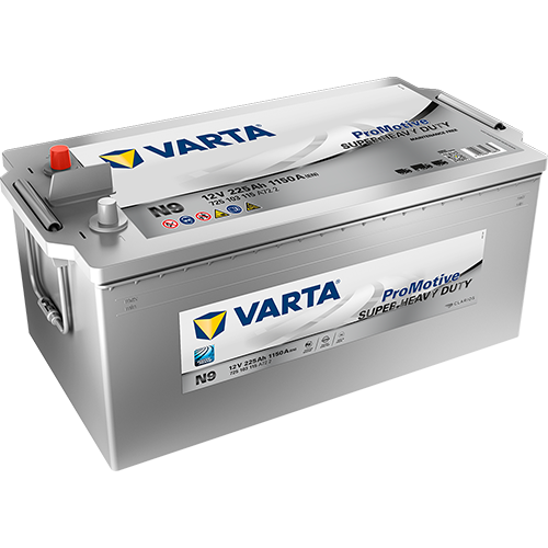 Аккумулятор Varta Promotive Silver N9 225Ah 1150A 518x246x276 "+ -"