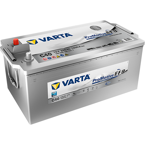 Аккумулятор Varta Promotive EFB C40 240Ah 1200A 518x246x276 "+ -"