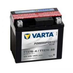 Мото аккумулятор VARTA AGM 507902011 5 Ач (A/h) - YTZ7S-BS