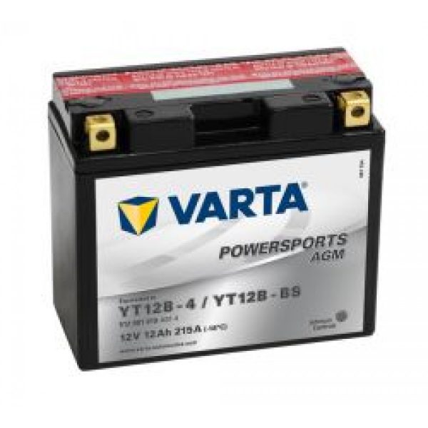 Мото аккумулятор VARTA AGM 512901019 12 Ач (A/h) - YT12B-BS