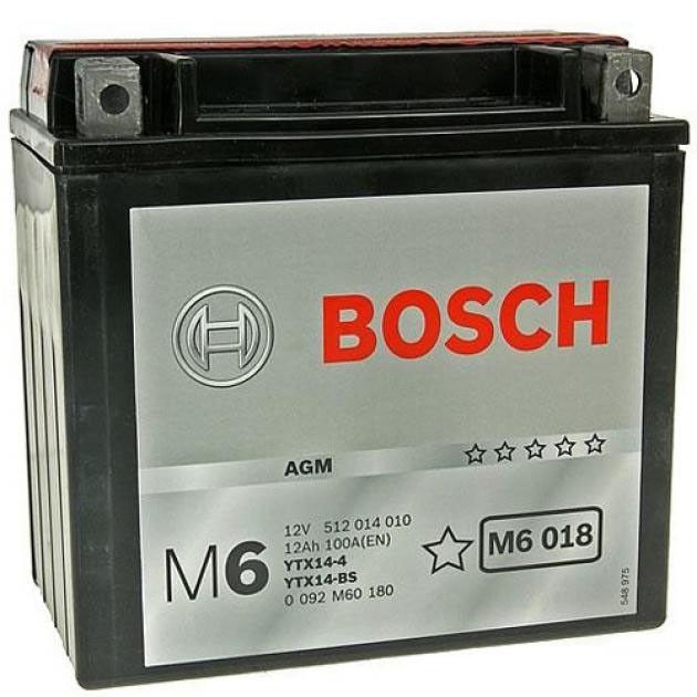 Аккумулятор Bosch 12 А/ч 12 В B00 0092M60190 в Алматы