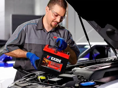 установка акб